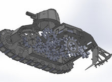 Завантажити зображення в переглядач галереї, NIMBLE FIGHTER RENAULT FT-17 TANK