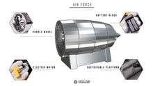 Cargar imagen en el visor de la galería, TURBINA A REACCIÓN DE LA FUERZA AÉREA