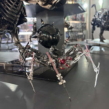 
                        
                          Load image into Gallery viewer, 3D Steampunk Mechanical Metal War Spider Assembly Model Kit (No Weapons/PC Shell Edition/Black and Red)
                        
                      