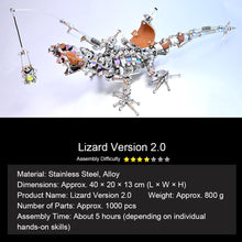 
                        
                          Load image into Gallery viewer, Mechanical Lizard (1100PCS/Version 2.0)
                        
                      