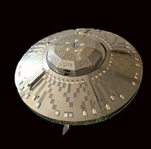 
                          
                            Load image into Gallery viewer, STELLAR RAIDERS UFO EMBELLISHED WITH SWAROVSKI® CRYSTALS
                          
                        