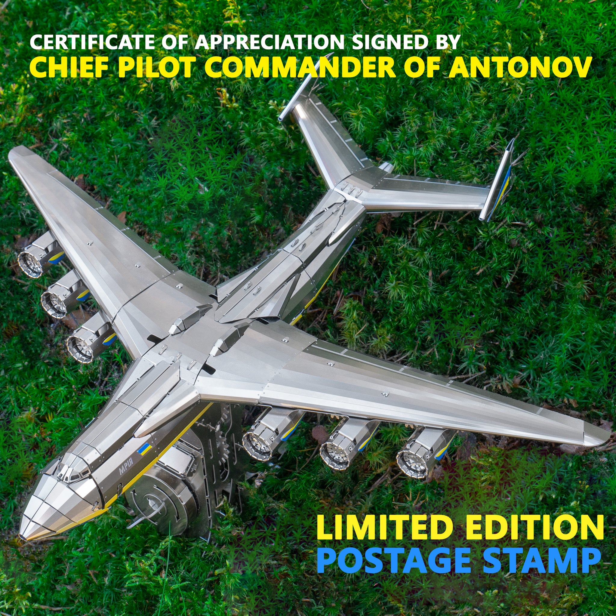 Embellished with Swarovski® Crystals Limited Edition AN-225 Antonov