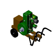 
                        
                          Lade das Bild in den Galerie-Viewer, Vintage Stationary Gasoline L-D Engine
                        
                      