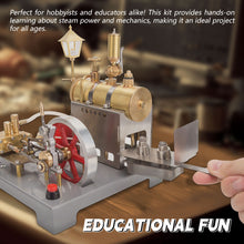 
                        
                          Lade das Bild in den Galerie-Viewer, Reversing Stationary Steam Engine and Boiler Model Kit
                        
                      