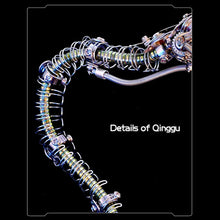 
                        
                          Cargar imagen en el visor de la galería, Spiky Blue-Green Snake
                        
                      