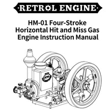 
                        
                          Charger l'image dans la galerie, Stationary Horizontal Hit and Miss Gas Engine
                        
                      