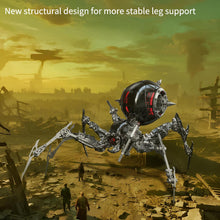 
                        
                          Load image into Gallery viewer, 3D Steampunk Mechanical Metal War Spider Assembly Model Kit (No Weapons/PC Shell Edition/Black and Red)
                        
                      