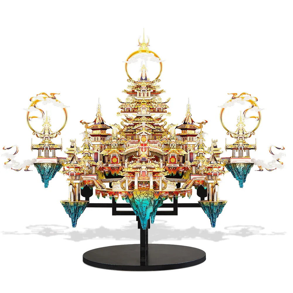 Piececool 3Dメタルパズル 凌霄宝殿 LINGXIAO PALACE Lingxiao Palace Puzzle