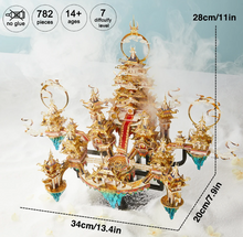 
                        
                          Load image into Gallery viewer, 3D Metal Puzzle Lingxiao Palace
                        
                      