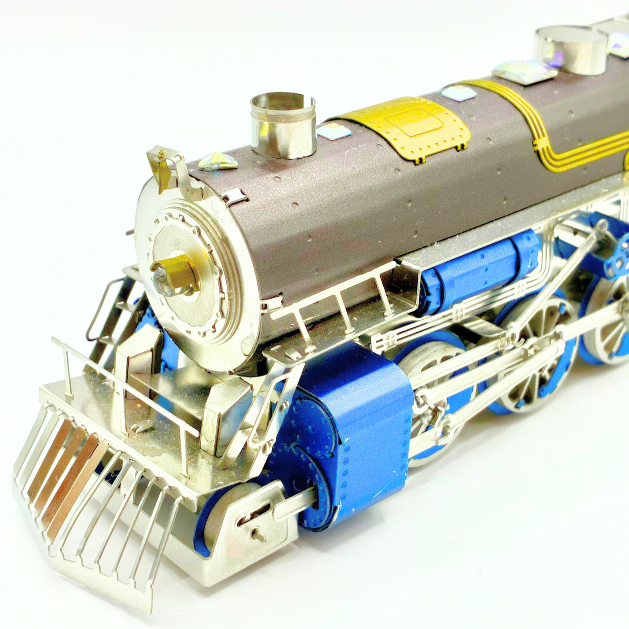 Schaalmodel MetalEarth GIFT BOX: TREIN VAN GOEDEREN, Metaal 3D-model met Schaalmodel MetalEarth GIFT BOX: TREIN VAN GOEDEREN, Metaal 3D-model met