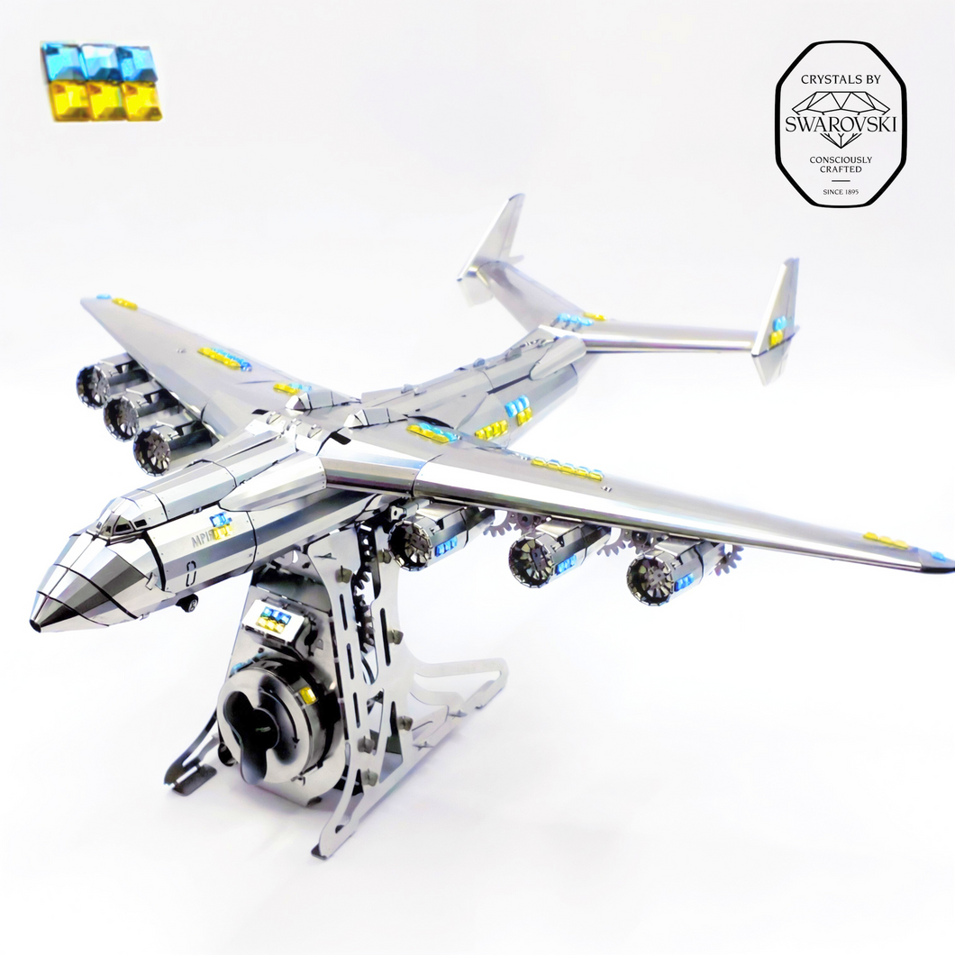 AN-225 MRIYA EMBELLISHED WITH SWAROVSKI® CRYSTALS