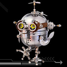 
                        
                          将图片加载到图库查看器，Steampunk Mechanical Owl Egg
                        
                      