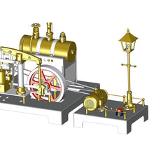 
                        
                          Carica l'immagine nel visualizzatore di Gallery, Stationary Beam Steam Engine
                        
                      