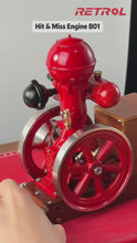 
                        
                          Load and play video in Gallery viewer, Ball Top Vertical Hit and Miss Gas Engine
                        
                      