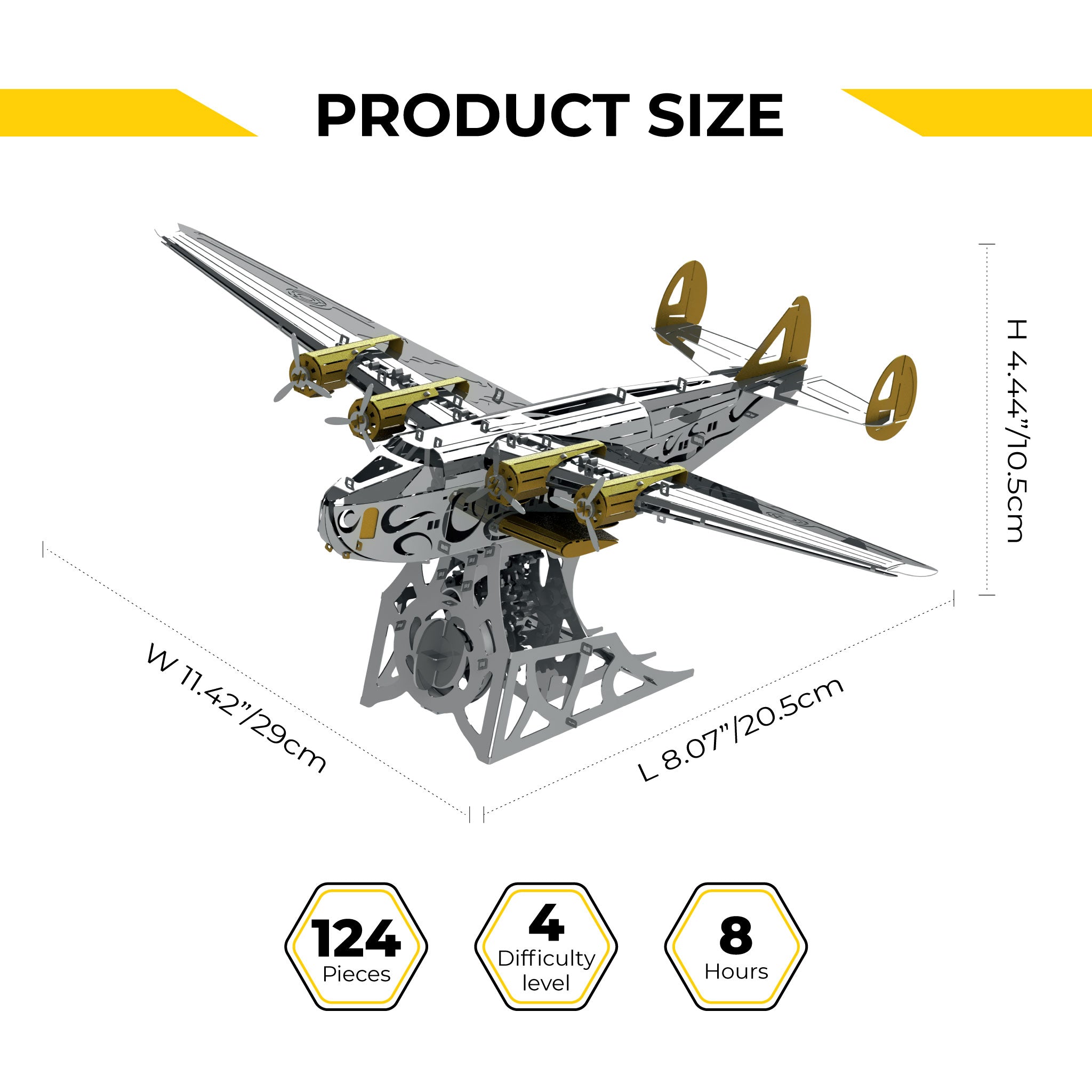 Splashing Dreamer Boeing-314 | 3D Metal Model Kit | Iconic Flying  display picture 1