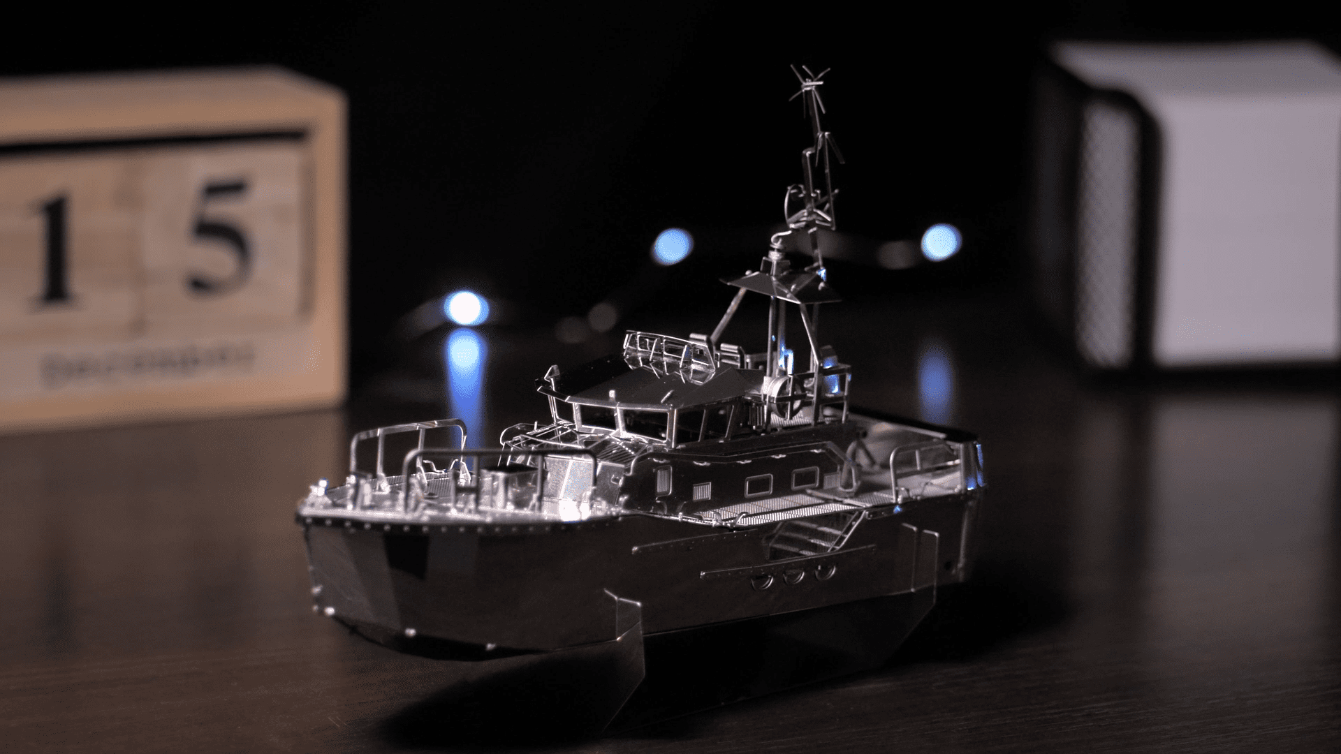 thumbnail image 2 of Fascinations Metal Earth Commuter Ferry Boat – 3D Laser Cut Steel Puzzle Model Kit (MMS068) 2 of 6