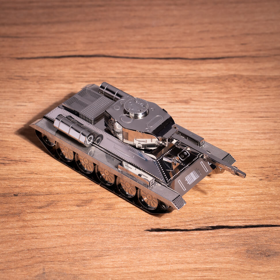 T-34/85 | 3D Metal Puzzle Model Kit | DIY Tank Model for Adults Teens
