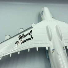 
                        
                          Load image into Gallery viewer, AIRCRAFT MODEL: ANTONOV AN-225 MRIYA UR-82060 WITH AUTOGRAPH PIC DMYTRO ANTONOV
                        
                      